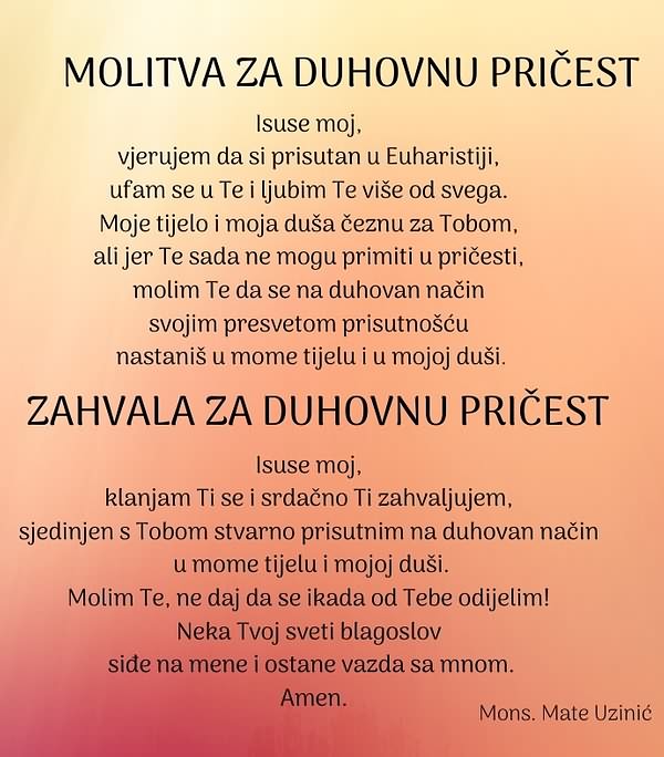 Duhovna pričest